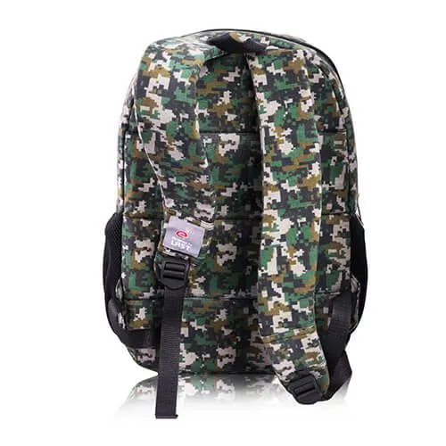 E-train (BG01G) Backpack Bag Fit Up to 15.6" - Army Green