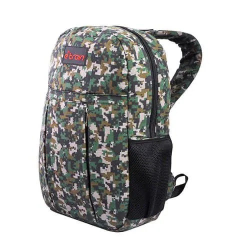 E-train (BG01G) Backpack Bag Fit Up to 15.6" - Army Green