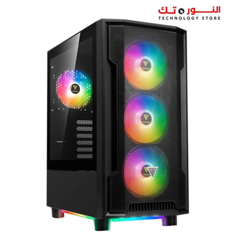GAMDIAS ATHENA M6 LITE 4F-RGB Mid-Tower Gaming Case