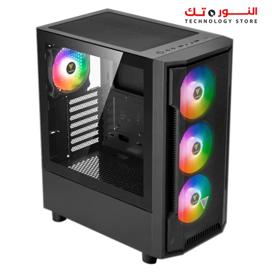 GAMDIAS ATHENA M6 LITE 4F-RGB Mid-Tower Gaming Case