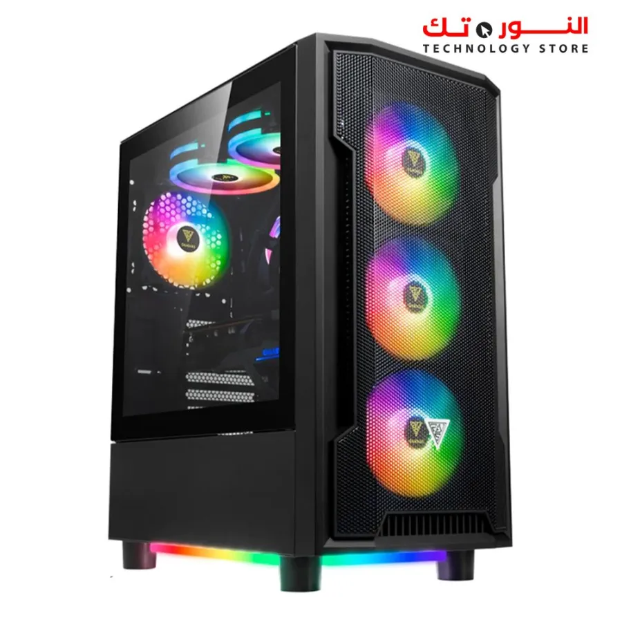 GAMDIAS ATHENA M6 LITE 4F-RGB Mid-Tower Gaming Case