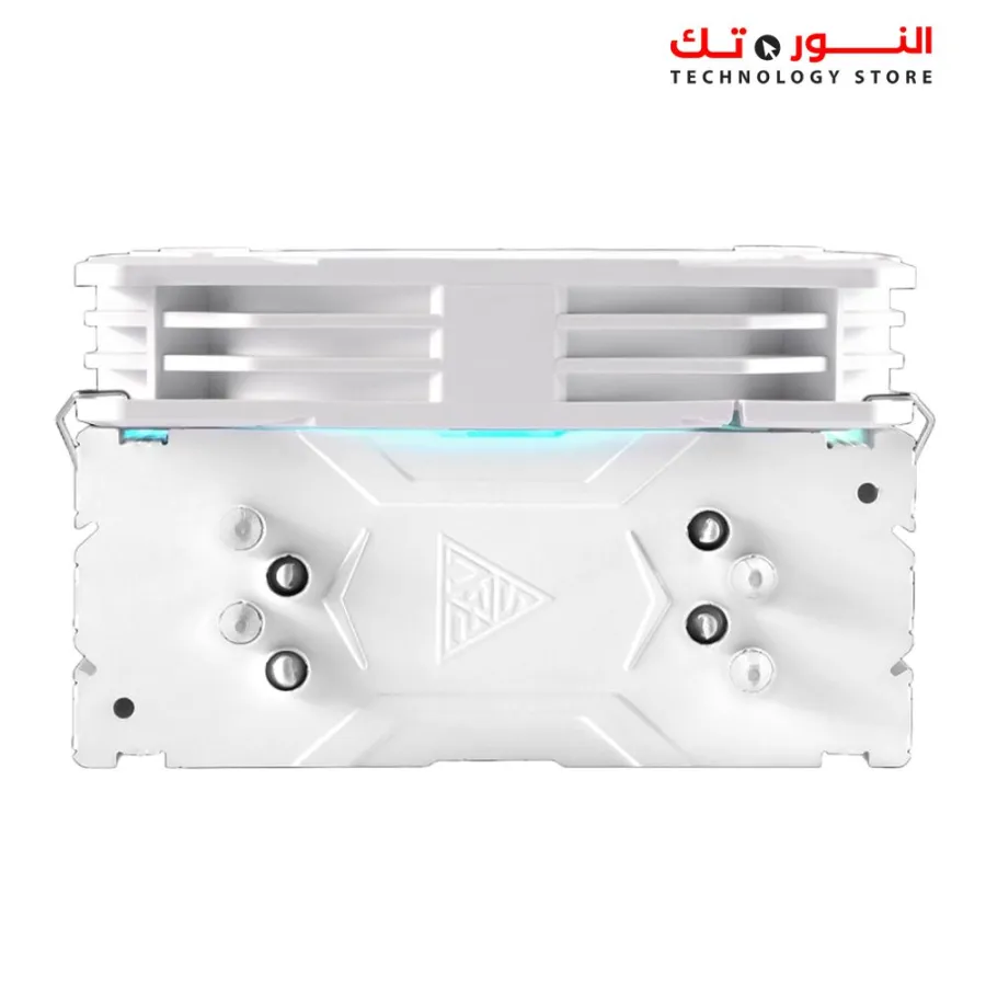 GAMDIAS BOREAS E1-410 ARGB CPU Cooler - 4 Copper Heatpipes With Hydraulic Bearing PWM Fan WHITE