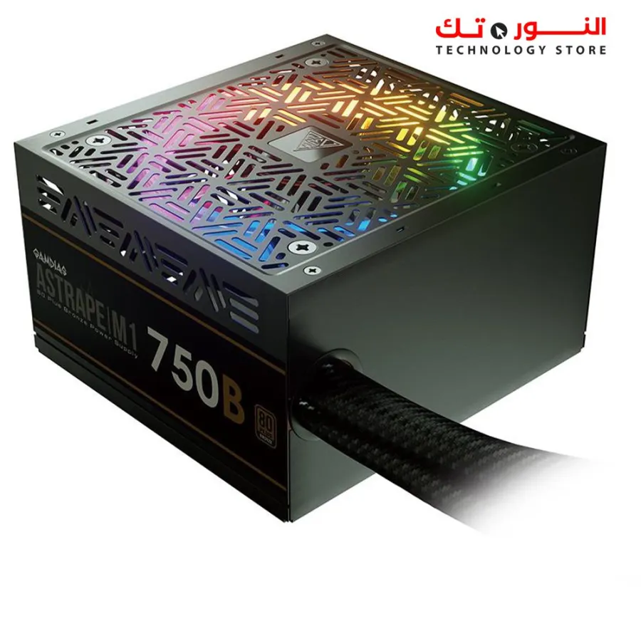 GAMDIAS KRATOS M1-750B ARGB 80+ Plus Bronze PSU