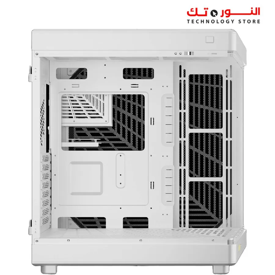 GAMDIAS NESO P1 WHITE Dual-Chamber Gaming Case Without FANS