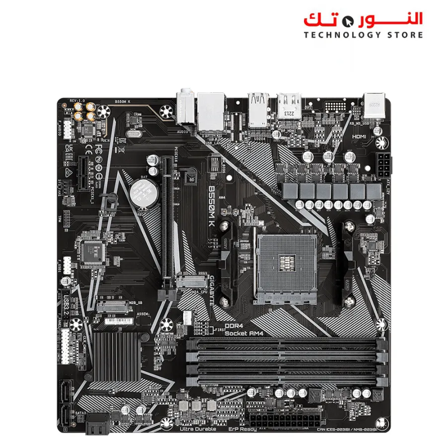GIGABYTE B550M K MOTHERBOARD