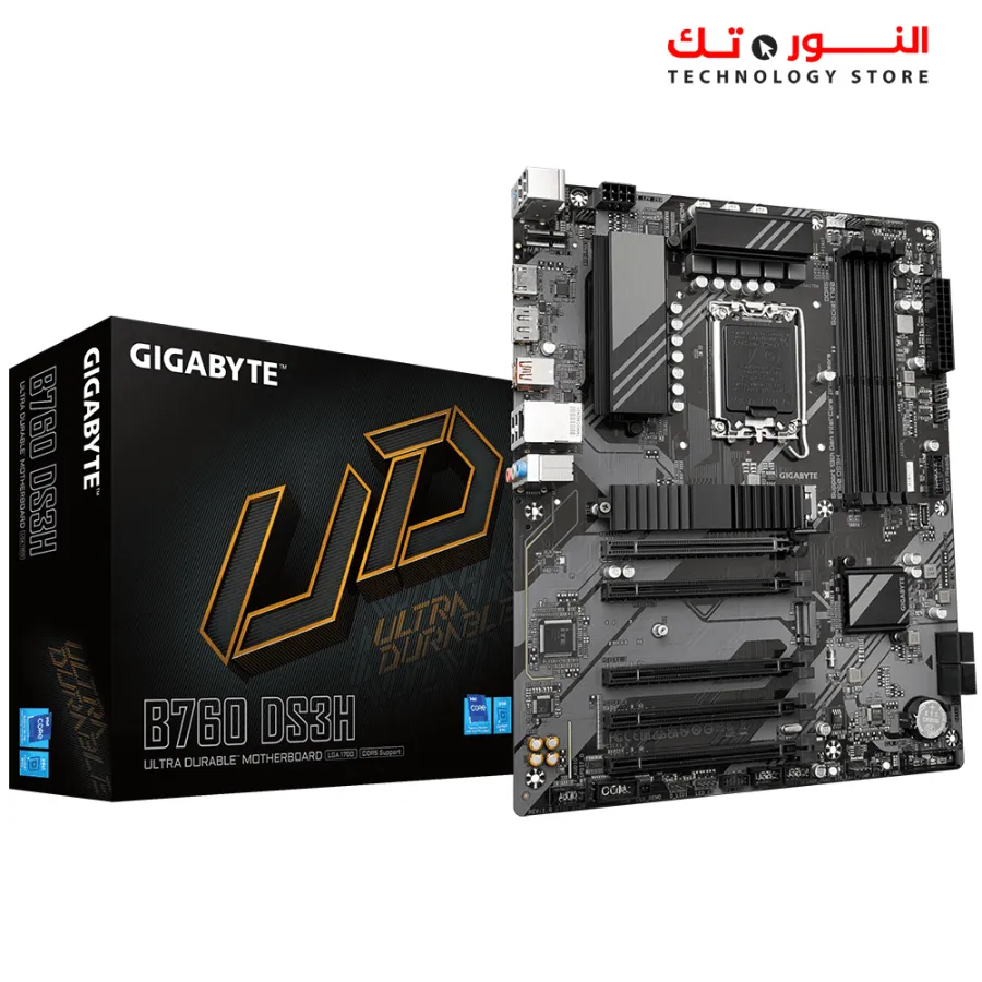 GIGABYTE B760 DS3H DDR5 LGA1700 for the 13th and 12th Generation Intel