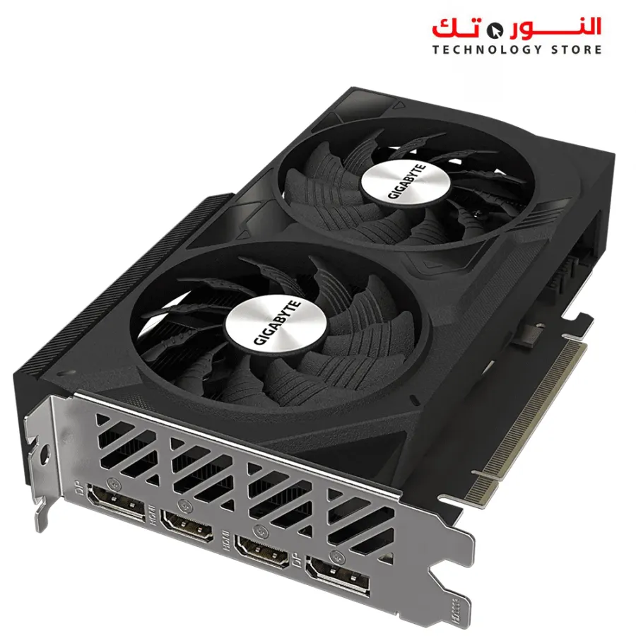 GIGABYTE GeForce RTX 4060 WINDFORCE OC 8G Graphics Card, 2X WINDFORCE Fans, 8GB 128-bit GDDR6