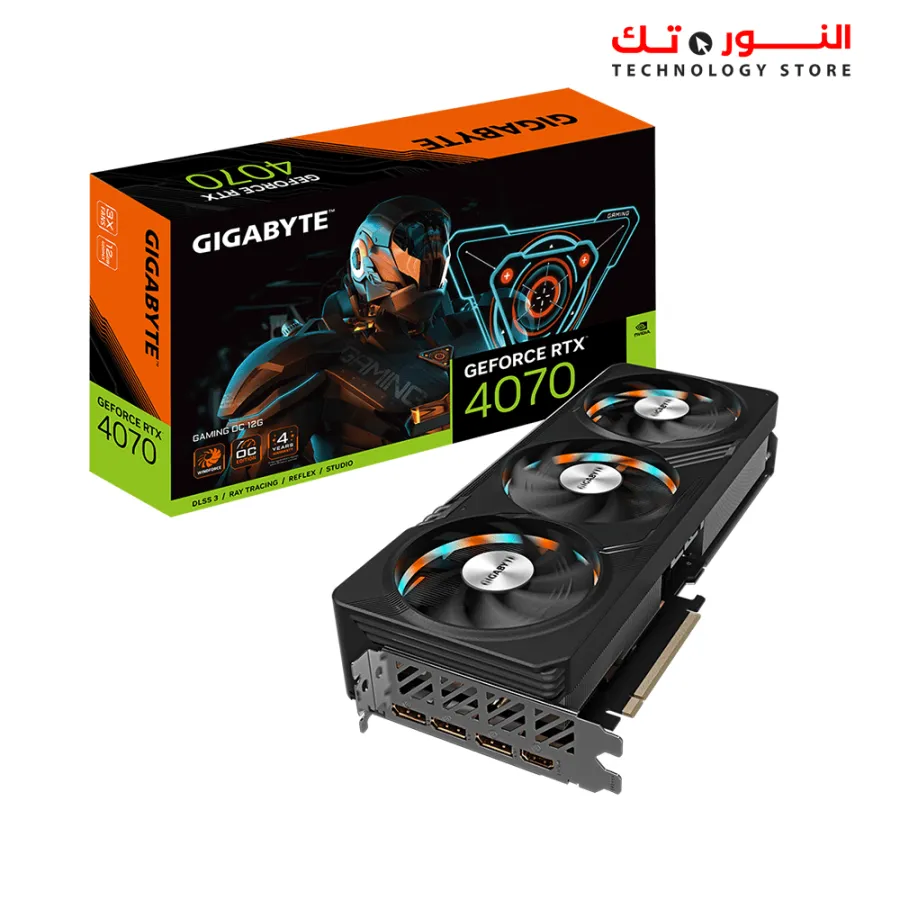 Gigabyte GeForce RTX 4070 Gaming OC 12G Graphics Card, 3X WINDFORCE Fans, 12GB GDDR6X