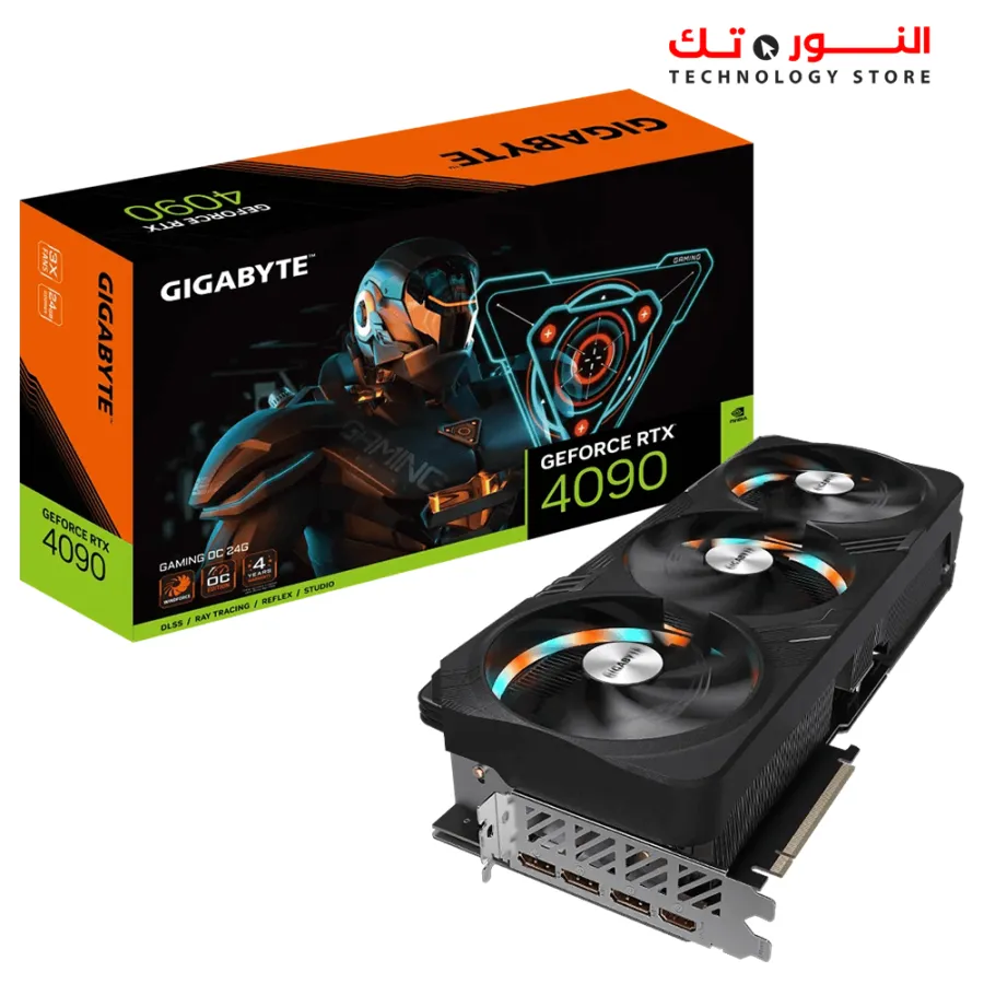 Gigabyte GeForce RTX 4090 Gaming OC 24G Graphics Card, 3X WINDFORCE Fans GDDR6X