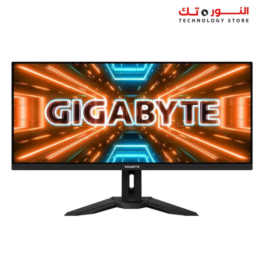 GIGABYTE - M34WQ - 34 IPS Ultrawide Gaming Monitor - WQHD 3440x1440 - 144Hz - 1ms MPRT - AMD FreeSync Premium - Type C KVM - HDMI DP Type C - Height Adjustable