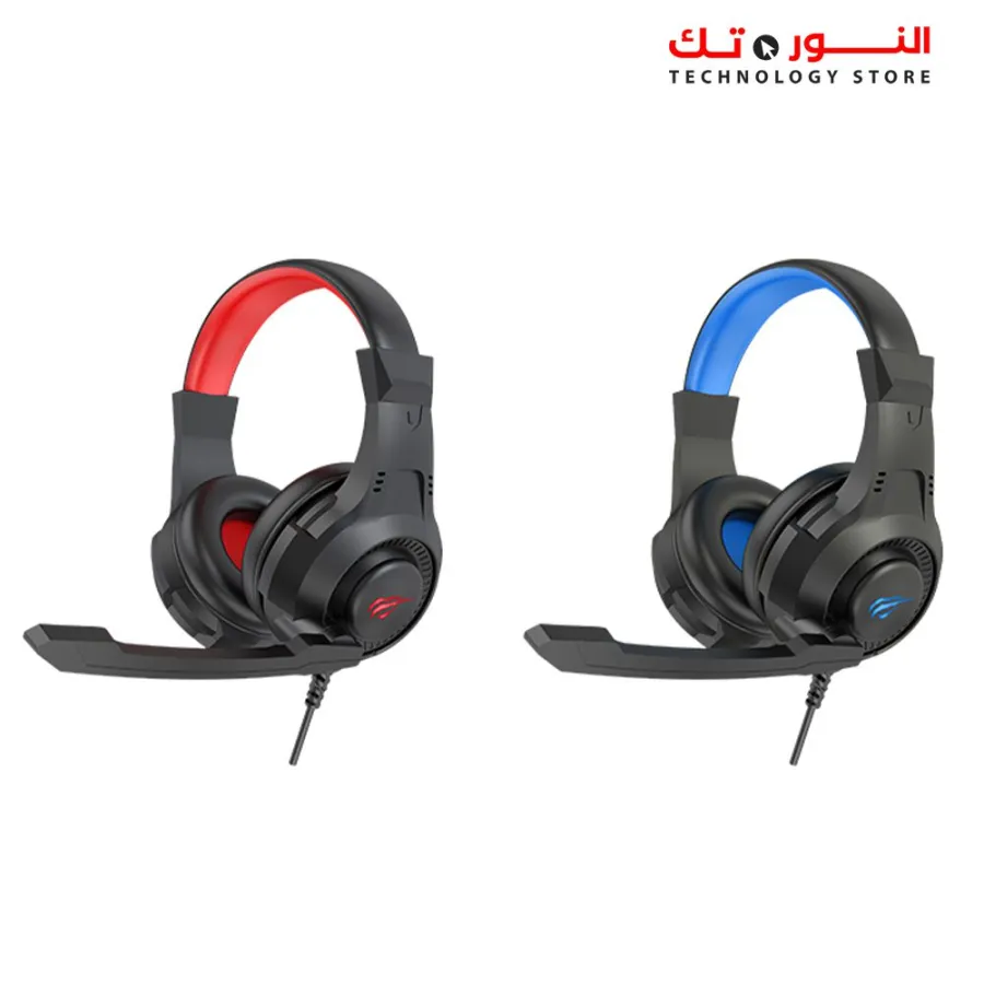 Havit H2031D Gaming Over Ear Wired Headphone with Mic - Black
