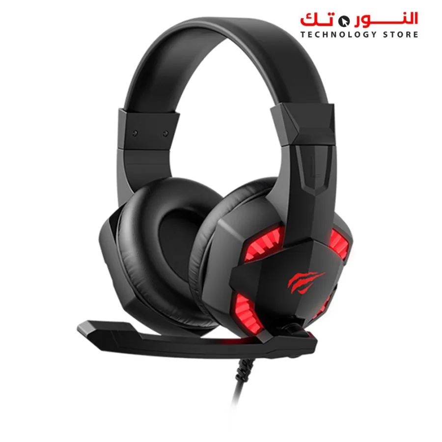 Havit H2032d Gaming Over Ear Wired Headphone with Mic - Black
