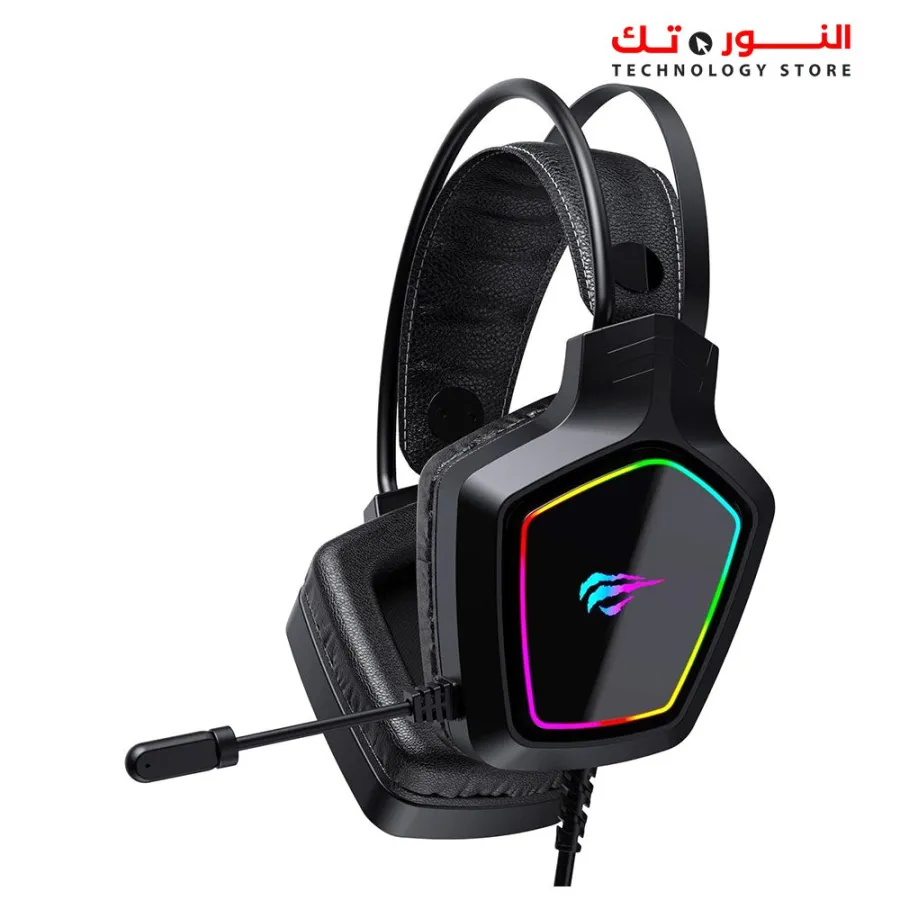 HAVIT GAMENOTE H656d E-SPORTS Chroma RGB GAMING Headphone 50MM Driver For PC / PS4 / PS5 / Mobile
