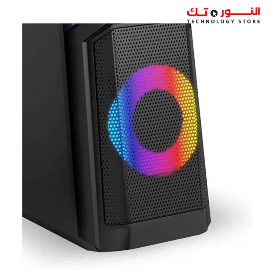 Havit SK201 Gaming Speakers With RGB Dynamic LED 1 JACK + USB FOR POWER SOURCE