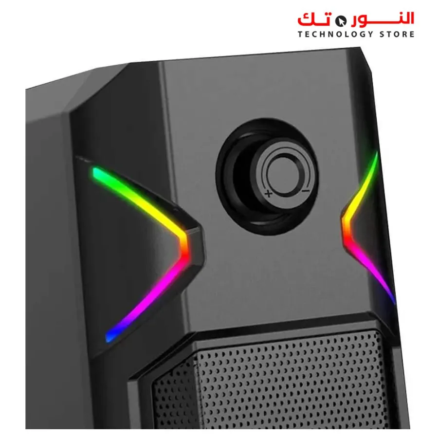 Havit SK201 Gaming Speakers With RGB Dynamic LED 1 JACK + USB FOR POWER SOURCE