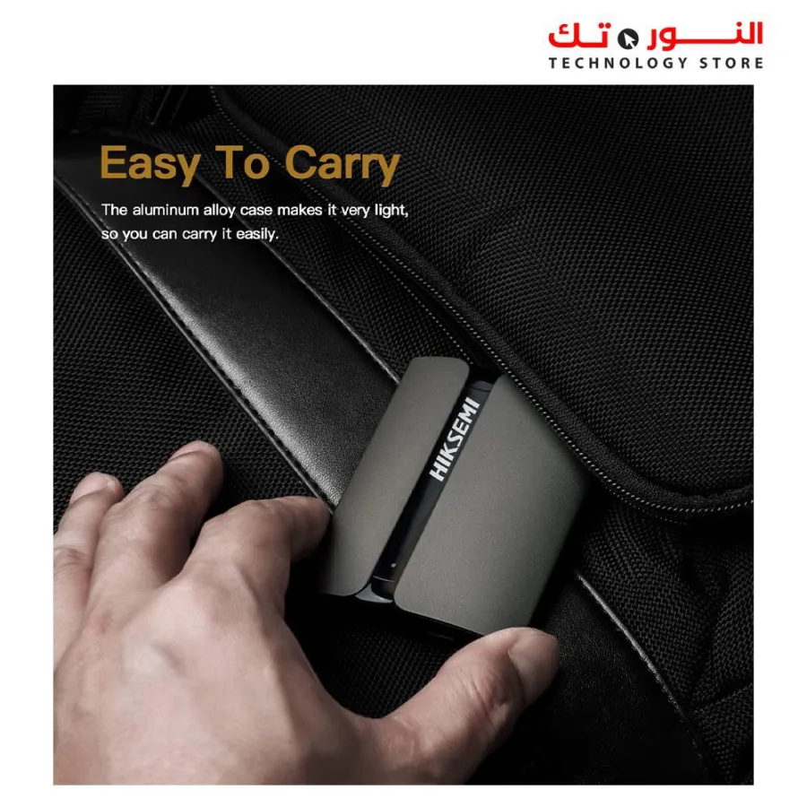 HIKSEMI External SSD 512 GB, Portable Mini USB 3.1 Type-C SSD Hard Drive External, Up to 560 MB/s 
