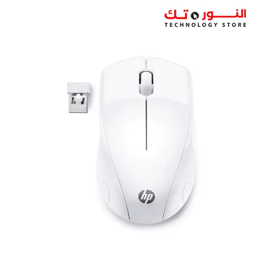 HP Wireless Mouse 220 - Snow White