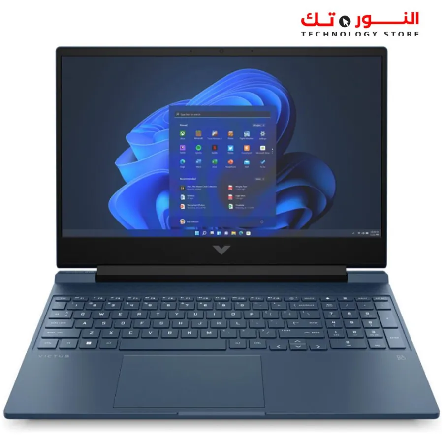 HP VICTUS 15-FA1093DX Core I5 13420H - Ram 16G - SSD M.2 NVME 512GB -  RTX 3050 6GB - 15.6INCH 144HZ - WIN11 - BLUE