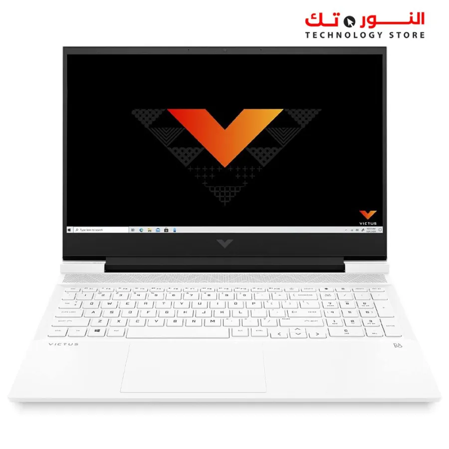 HP Victus 15-FA1106NE Gaming Laptop Intel Core i7-13700H - 16GB Ram DDR5 - M.2 NVMe 512GB - Nvidia RTX 4050 6GB - 15.6 Inch FHD IPS 144Hz - Ceramic White