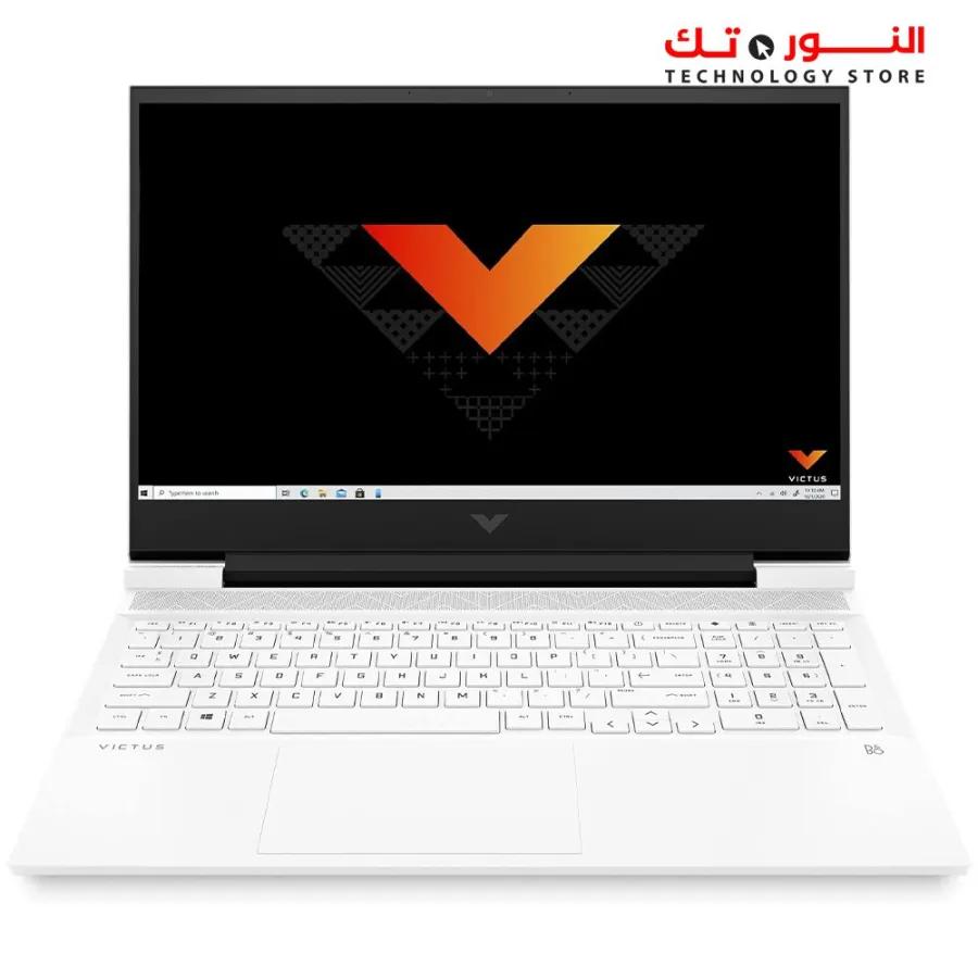 HP Victus 15-fb0072nia  Ryzen 5-5600H - 8GB RAM - 512GB SSD - AMD Radeon RX 6500M 4GB GDDR6 -15.6INCH FHD 144Hz IPS- Ceramic White