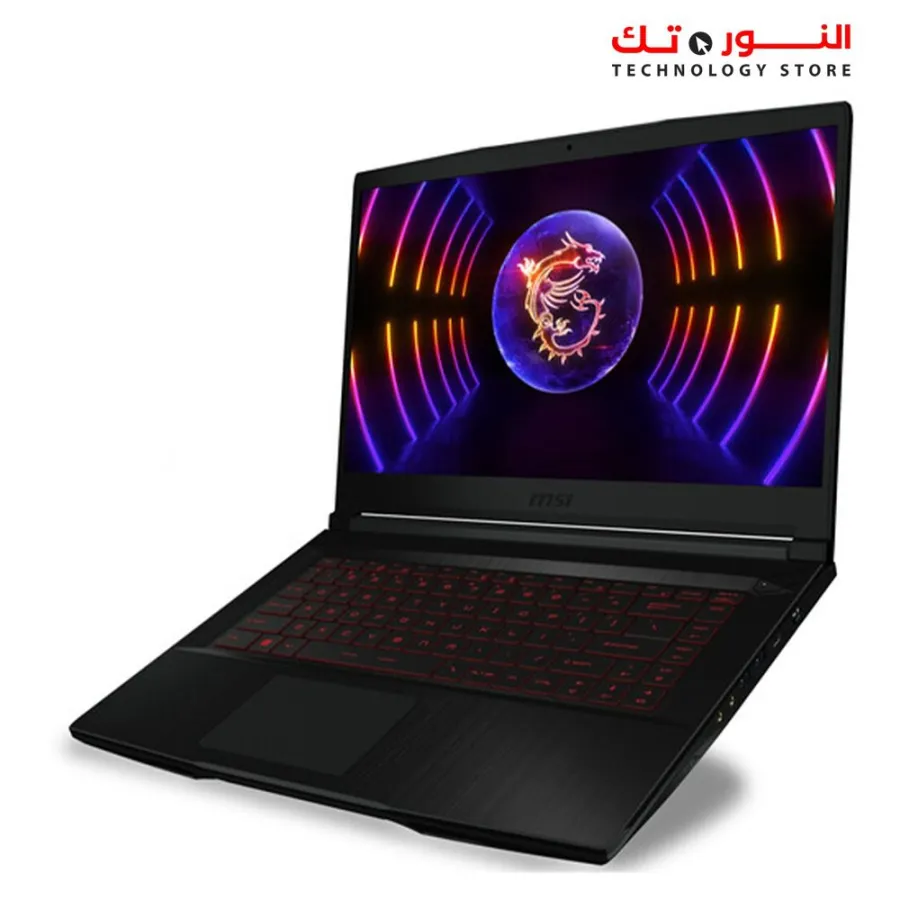 MSI THIN GF63 12UCX GAMING LAPTOP - INTEL CORE I5-12450H RAM 8GB DDR4 SSD 512GB NVIDIA RTX 2050 4GB 144HZ