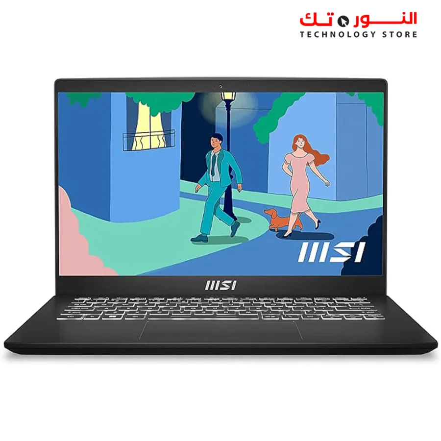 MSI Modern 14 C12MO Laptop - Intel Core i3-1215U - 8GB RAM - 256GB SSD - Intel UHD Integrated Graphics - 14" FHD IPS