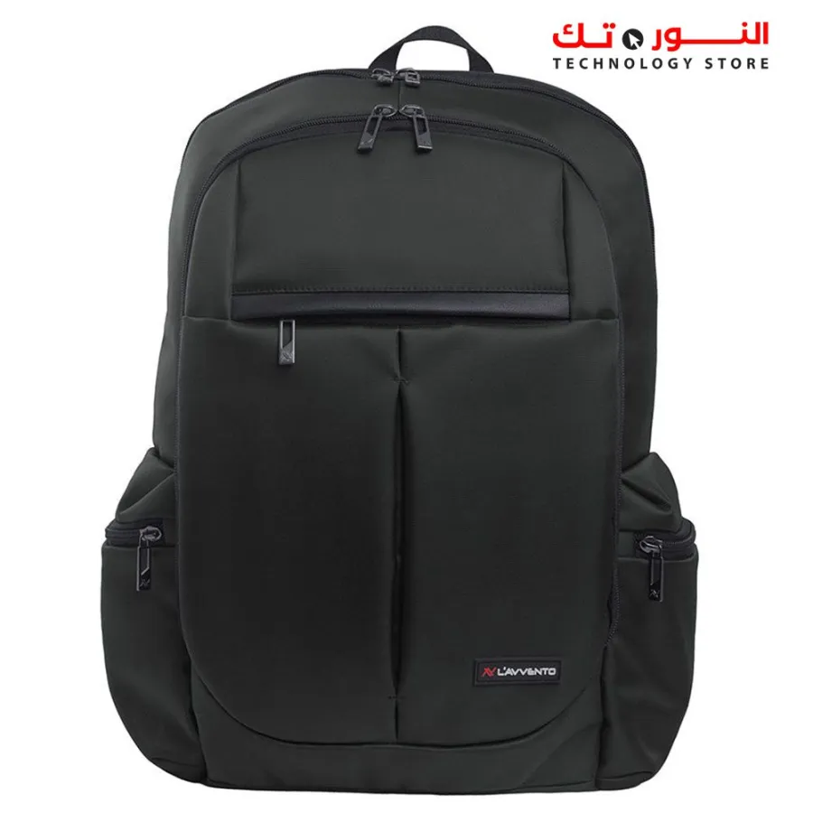 L'AVVENTO (BG695) Laptop Backpack up to 15.6"- Black