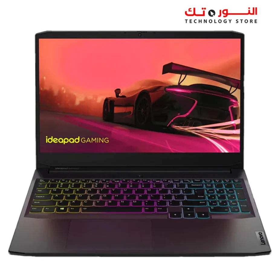 Lenovo IdeaPad Gaming 3 15ACH6 RYZEN 5 5500H- RAM 8GB DDR4 - 512GB SSD - NAVIDA RTX 2050 4GB - 15.6INCH FHD  IPS  144Hz - 2Y Warranty