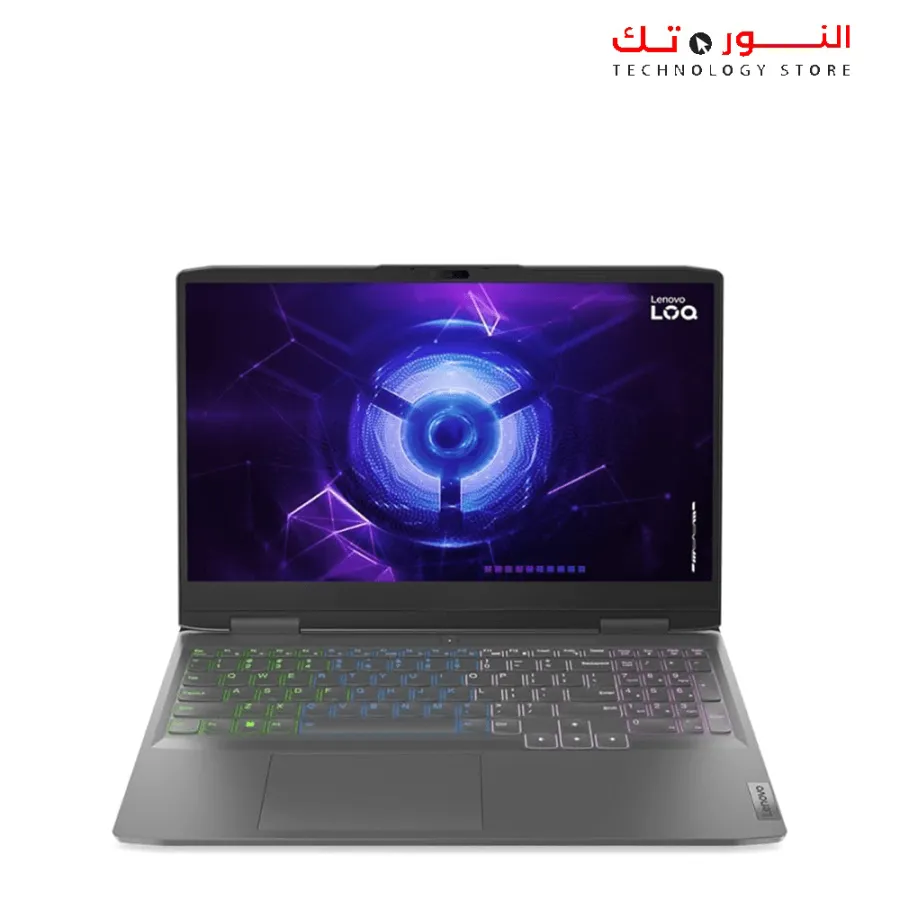 Lenovo LOQ 15IRH8 Gaming - 12th Intel Core i5-12450H 8Cores, AI Chip: LA1, 6 GB GDDR6 NVIDIA GeForce RTX3050 Graphics, 16GB DDR5 RAM, 512GB SSD, 15.6" FHD (1920x1080) IPS 350nits 144Hz + RGB Mouse
