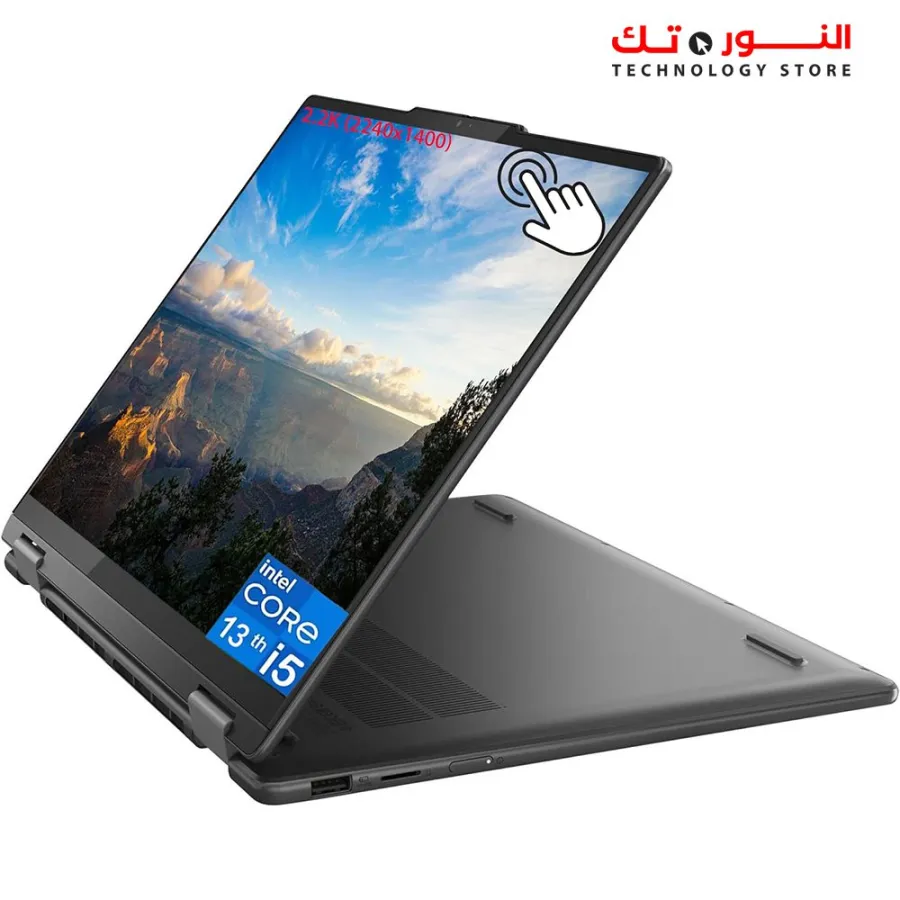 Lenovo YOGA 7 2x1 - INTEL CORE i5-1335U - Intel Iris Xe Graphics - 8GB DDR5-5200 RAM - 512GB SSD - 16" WUXGA IPS 300nits 10-point Multi-Touch - Backlit keyboard - Fingerprint - Windows 11