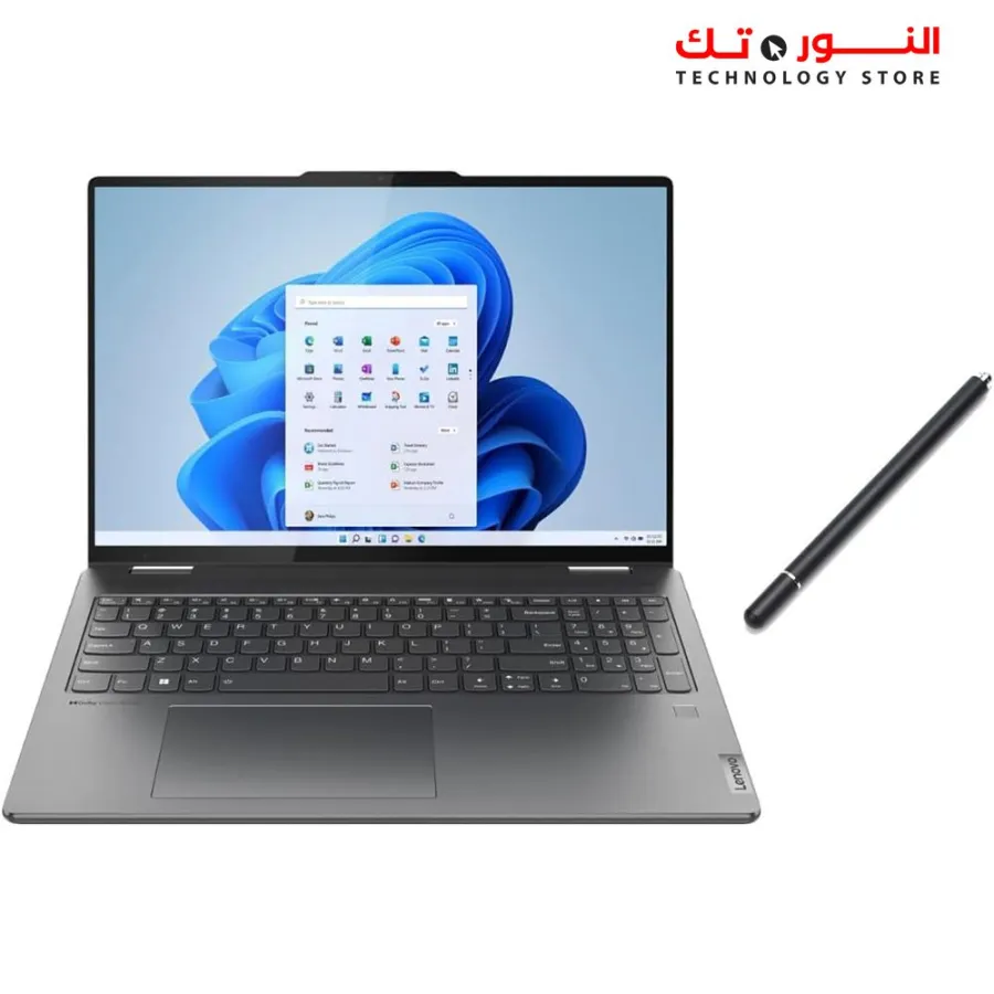 Lenovo YOGA 7 2x1 - INTEL CORE i7-1355U - Intel Iris Xe Graphics - 16GB DDR5-5200 -  512GB SSD - 14" INCH 2.2K IPS 300nits 10-point MultiTouch - Backlit Keyboard - FingerPrint - Windows 11