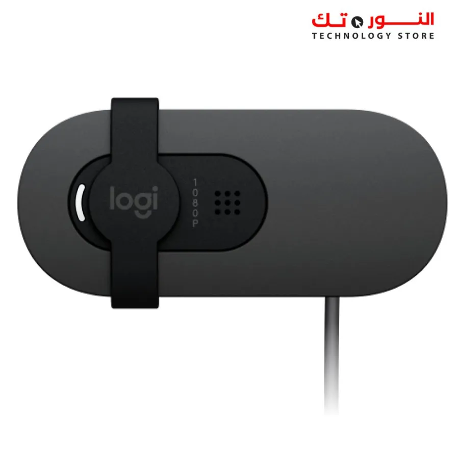 Logitech Brio 100 Full HD 1080p Webcam for Meetings and Streaming