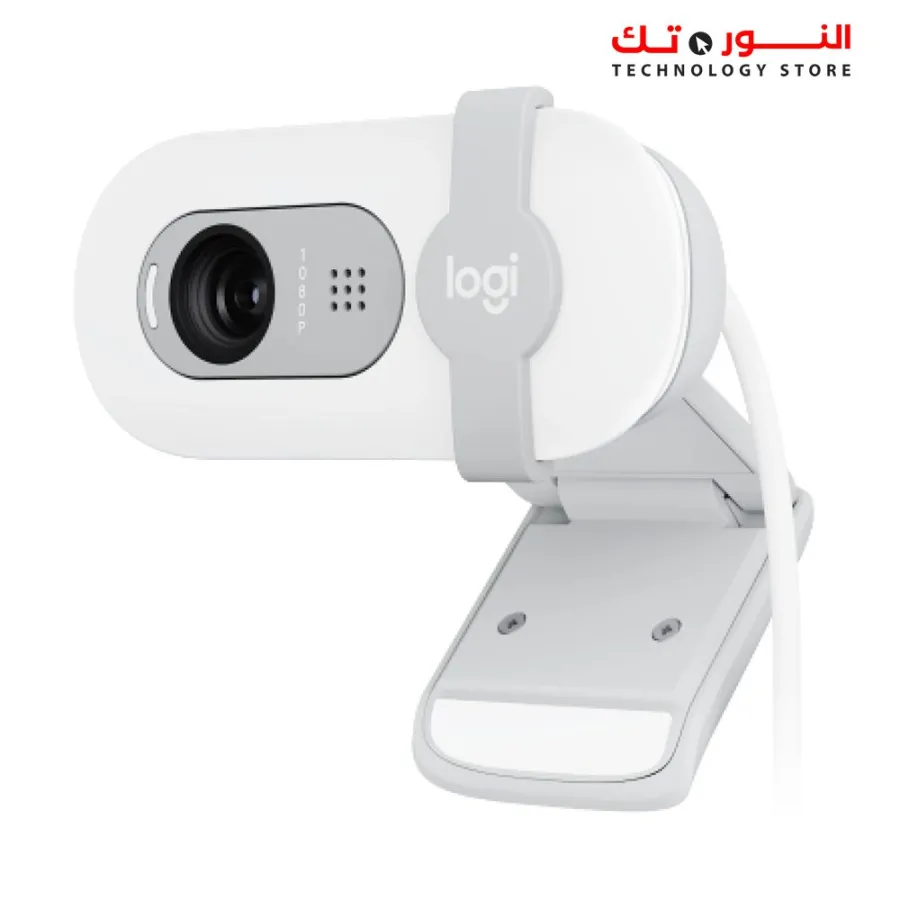 Logitech Brio 100 Full HD 1080p Webcam for Meetings and Streaming