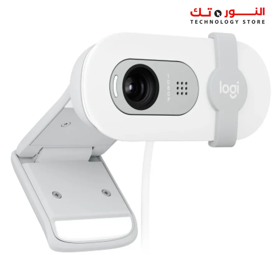 Logitech Brio 100 Full HD 1080p Webcam for Meetings and Streaming