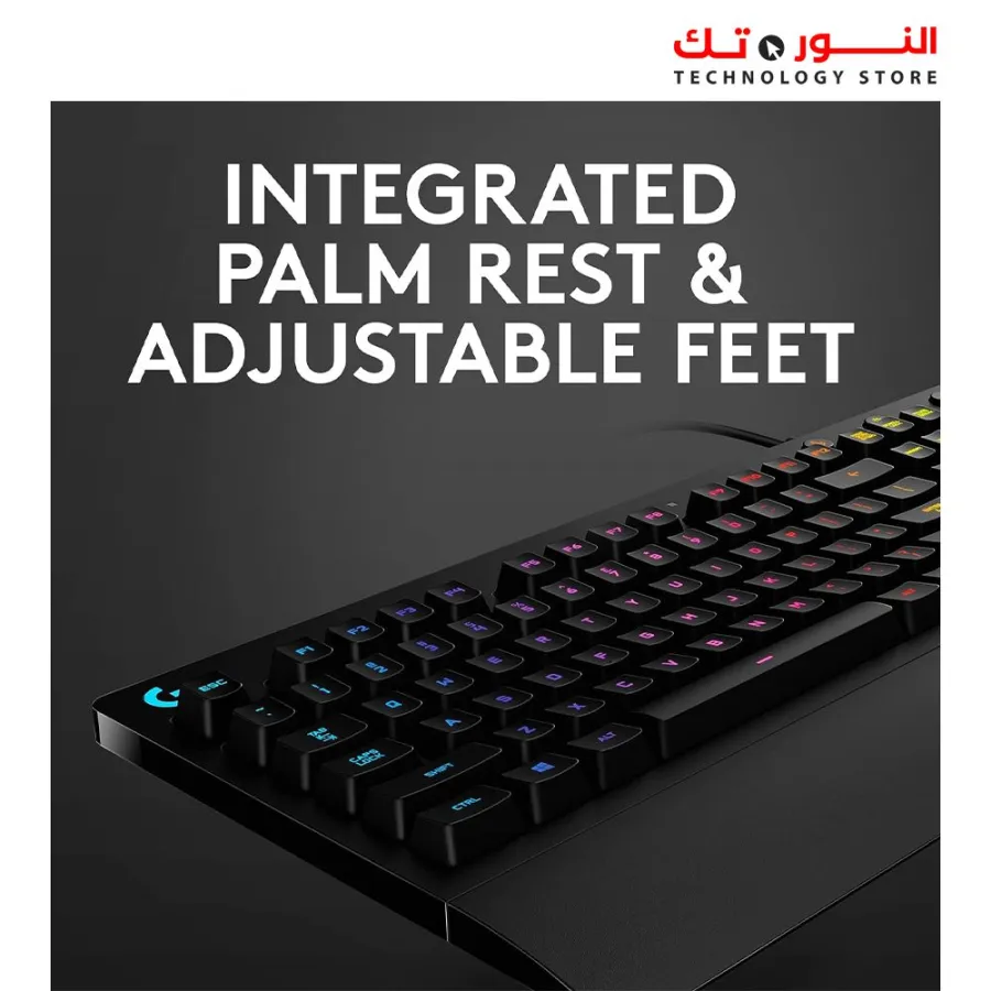 Logitech G213 Prodigy RGB Gaming Keyboard - Black