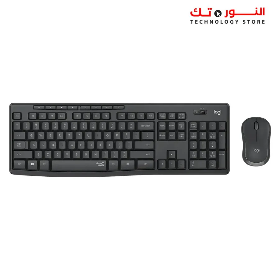 Logitech MK295 Silent Wireless Keyboard and mouse Combo Graphite