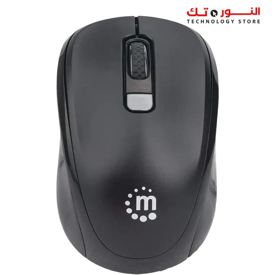 Manhattan Wireless Mouse, 2.4 GHz, 1600 dpi, Black, MO747