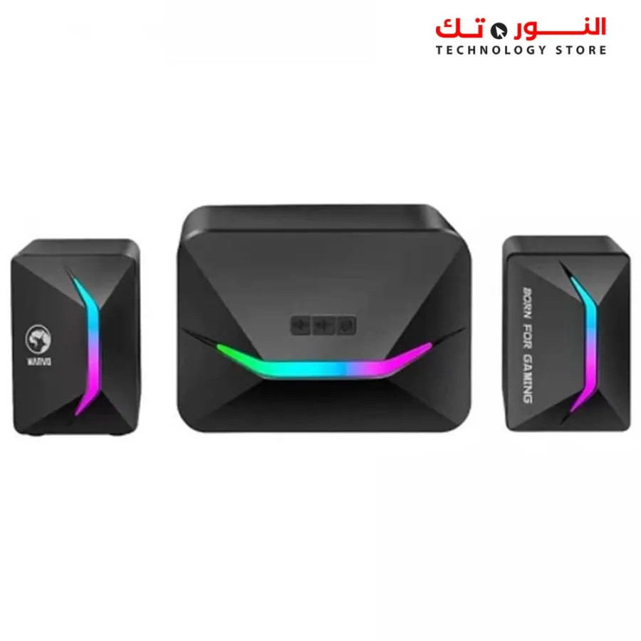 Marvo SG-235 2.0 Stereo RGB Gaming Speaker - Black