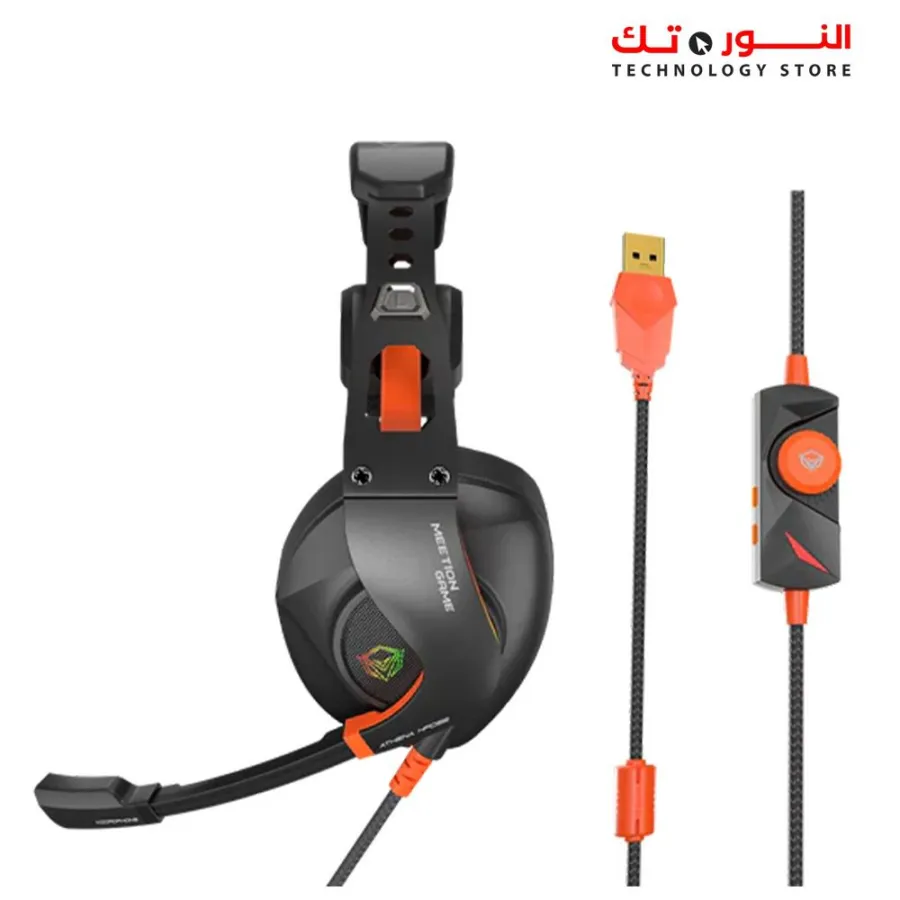 Meetion HP099 RGB Backlit Stereo Wired Gaming Headset