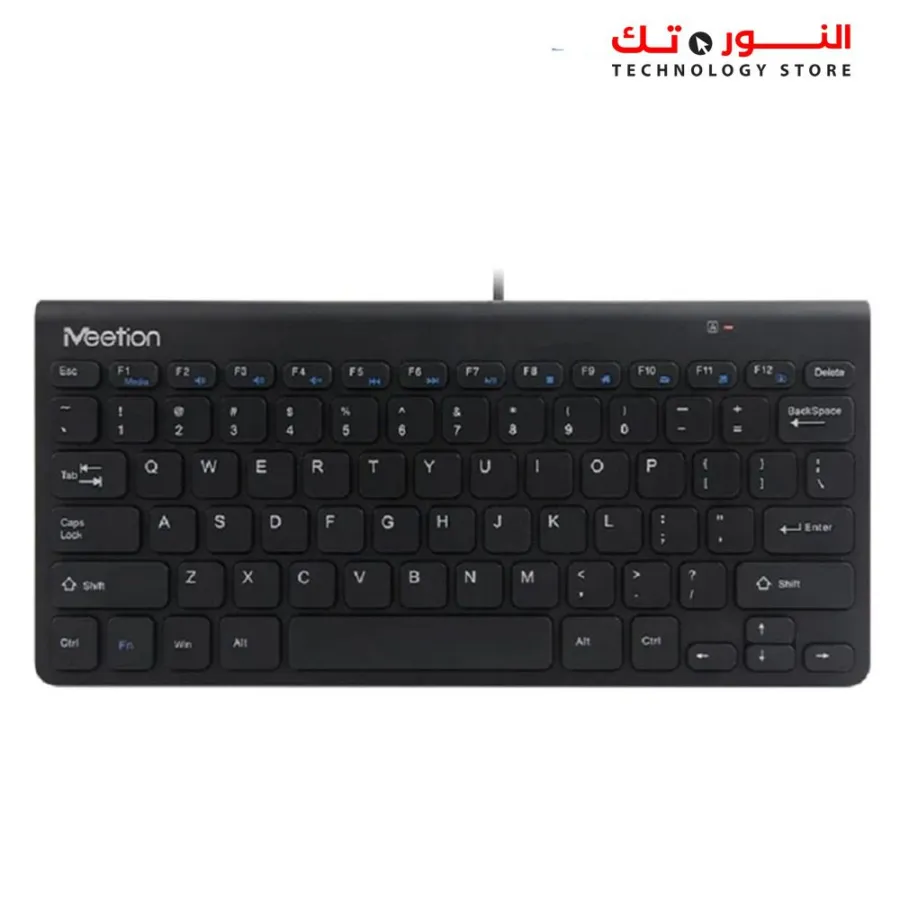 Meetion K400 Mini White Wired Keyboard