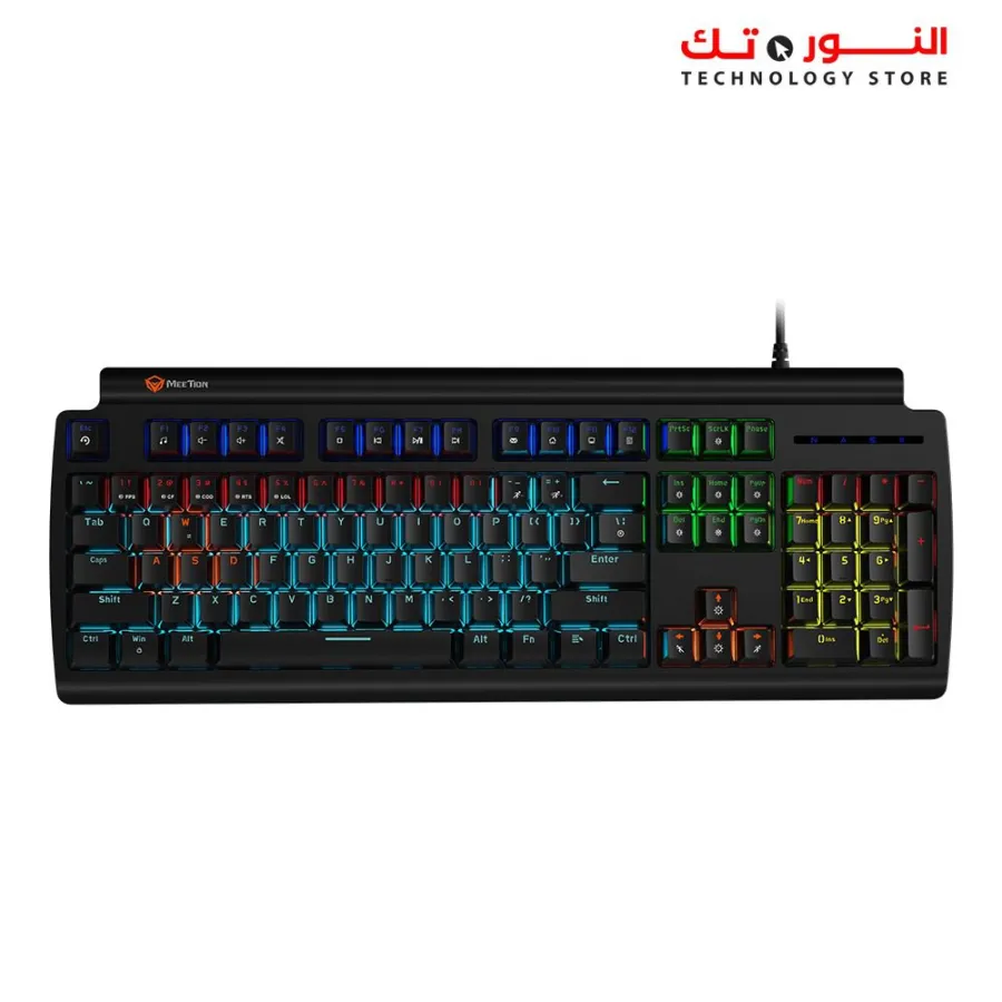 Meetion MK600MX Blue switch Arabic Wired Mechanical Keyboard