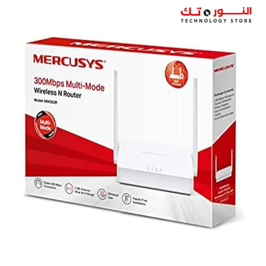 Mercusys MW302R Multi-Mode Wireless N Router - 300 Mbps