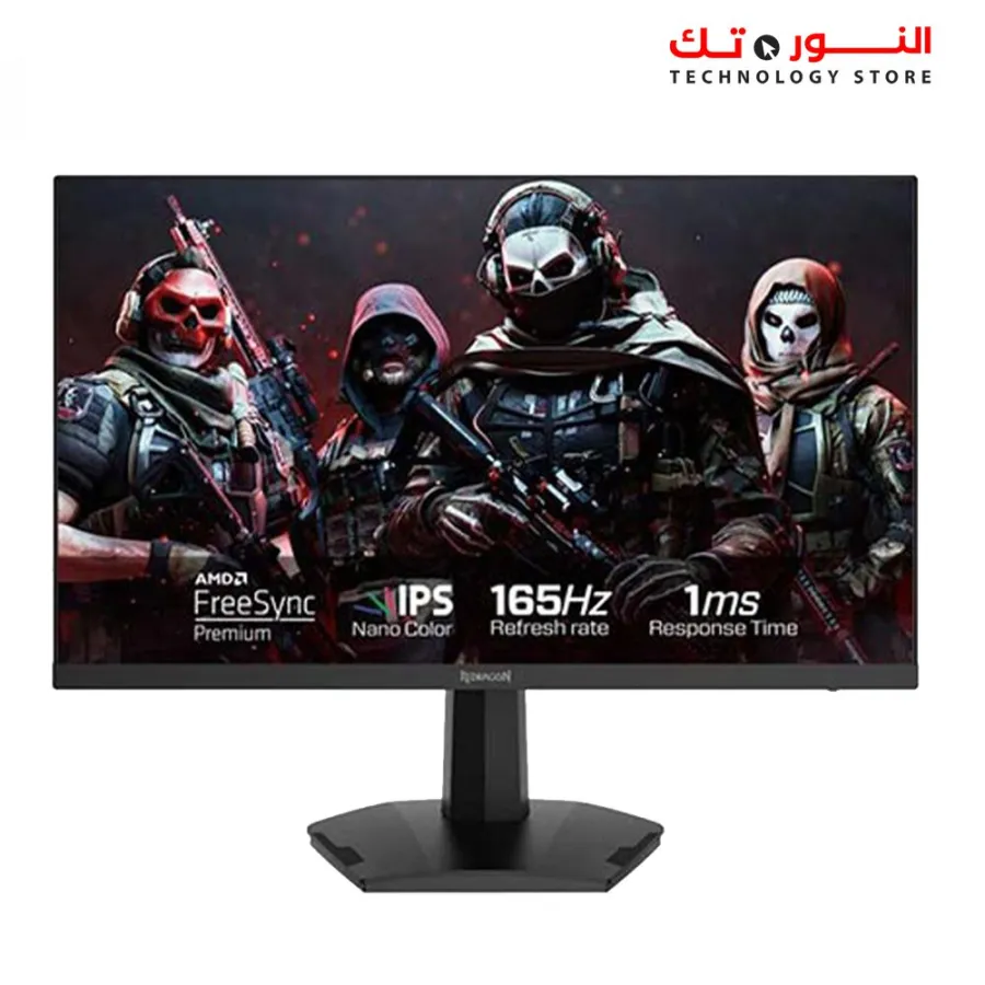 REDRAGON AZUR GM24X5IPS 24 Inch Gaming Monitor FHD - 165Hz - IPS - 1ms - AMD FreeSync