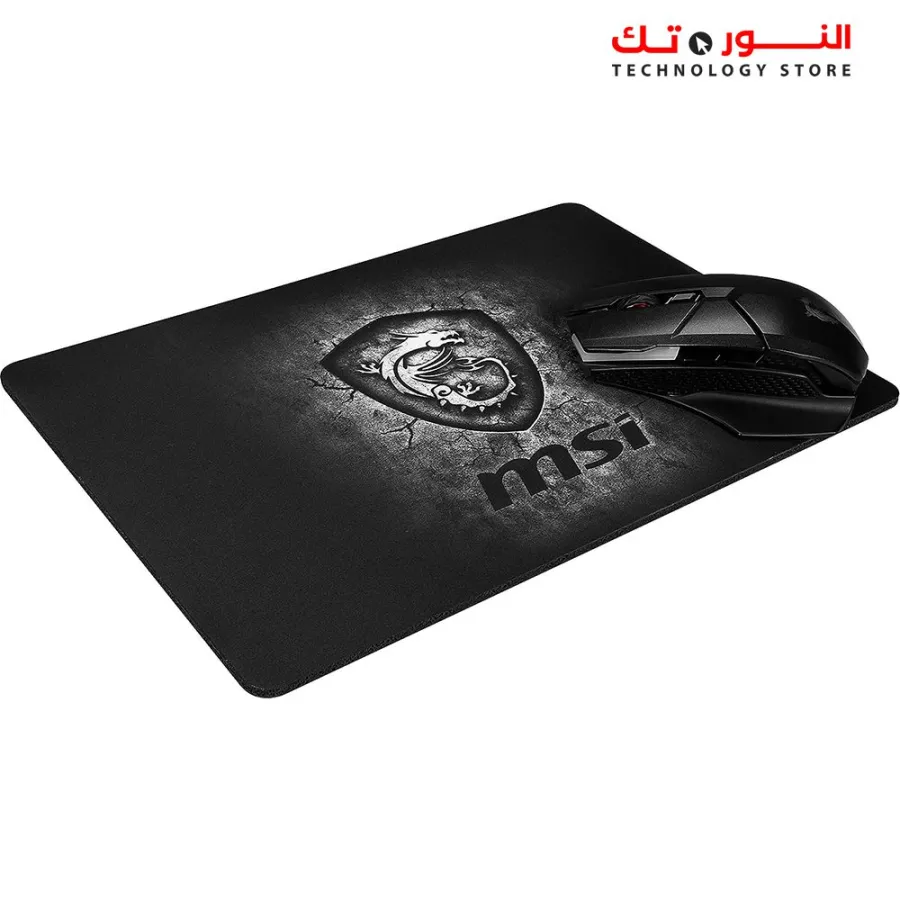 MSI Agility GD20 Premium Gaming Mouse Pad  Standard Medium Size Ultra Smooth