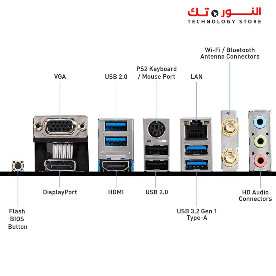 MSI B550M PRO-VDH WiFi ProSeries Motherboard