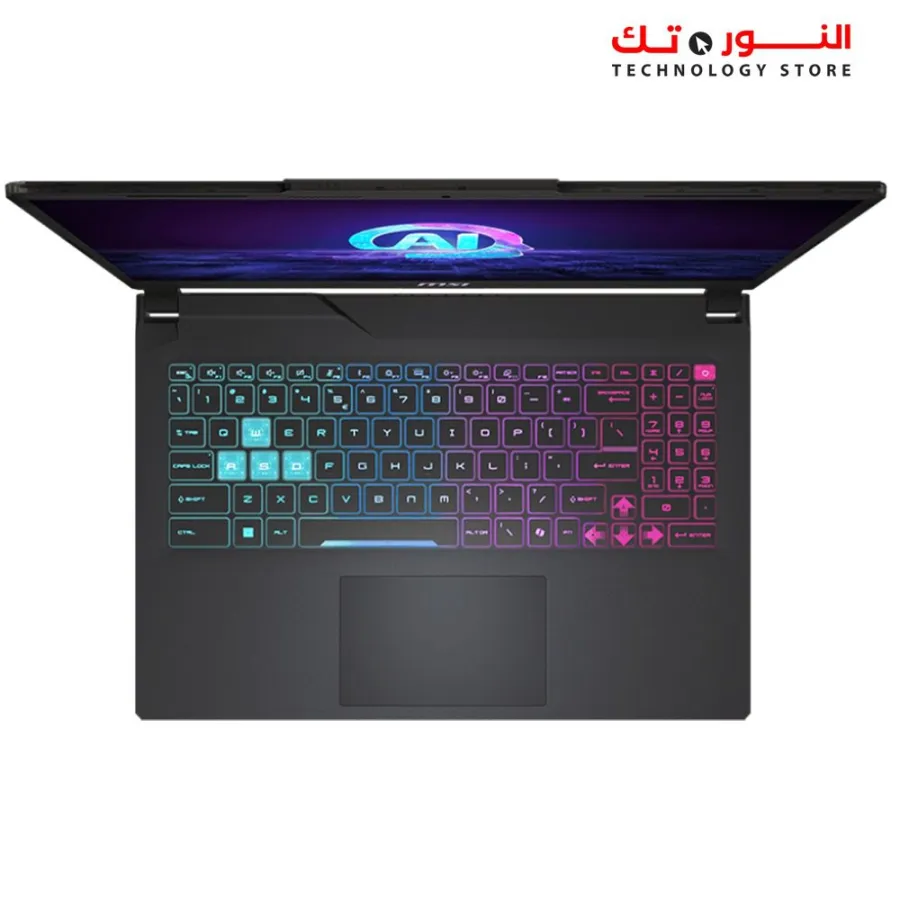 Msi Cyborg 15 AI A1VF Gaming Laptop, Intel Core Ultra 7 155H, GeForce RTX 4060 8GB, 16GB RAM DDR5, 512GB SSD, Display 15.6" FHD IPS 144Hz - WIN 11