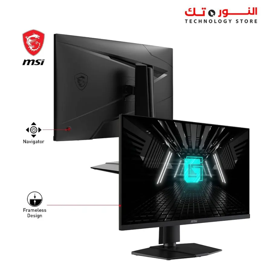 MSI G274QPF E2 27 Inch WQHD Gaming Monitor - 2560 x 1440 Rapid IPS Panel, 180 Hz / 1ms, 119% sRGB Colour Gamut, Display HDR 400, Adjustable Stand - DP 1.4a, HDMI 2.0b, USB Type-C