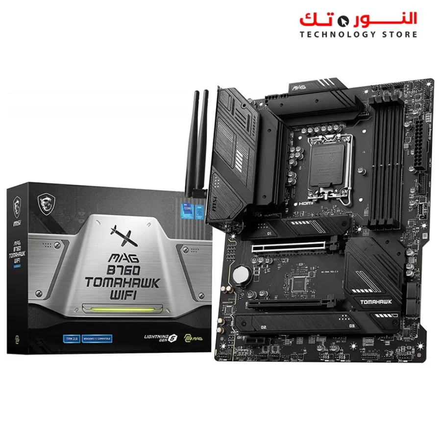 MSI MAG B760 TOMAHAWK WIFI Motherboard LGA 1700 DDR5
