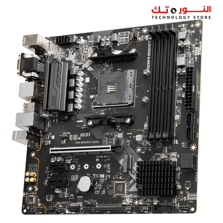MSI PRO B550M-P GEN3 Motherboard AM4 DDR4