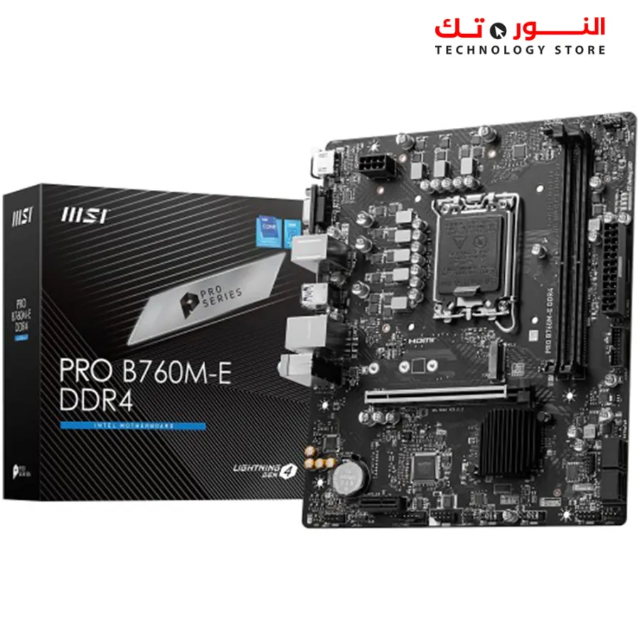 MSI PRO B760M-E Motherboard LGA 1700 DDR4